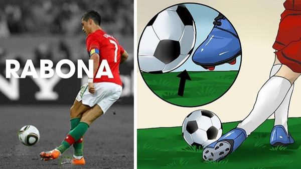 Kỹ thuật sút Rabona chéo chân