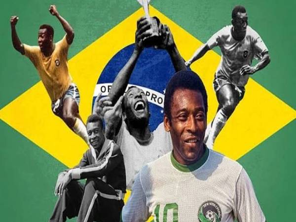 Pelé là tiền đạo Brazil vô địch World Cup nhiều nhất