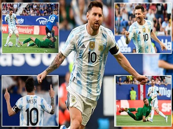 Tin bóng đá: Messi lập cột mốc mới sau trận hủy diệt Zambia